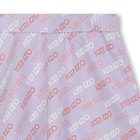Flared logo-printed skirt KENZO KIDS 
                    GIRL