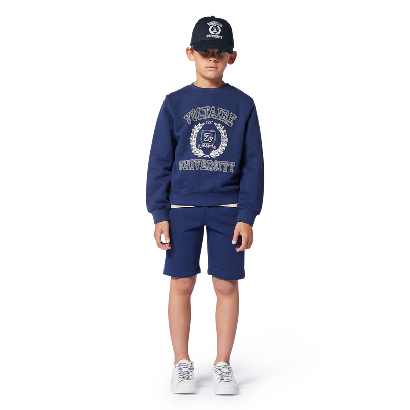 Hook-and-loop printed cap ZADIG & VOLTAIRE 
                        BOY