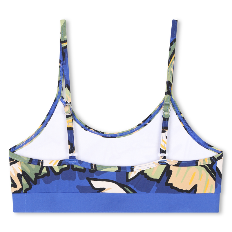 Palm-print two-piece swimsuit KENZO KIDS 
                        GIRL