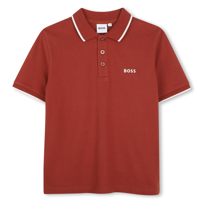 Short-sleeved polo shirt BOSS 
                        BOY