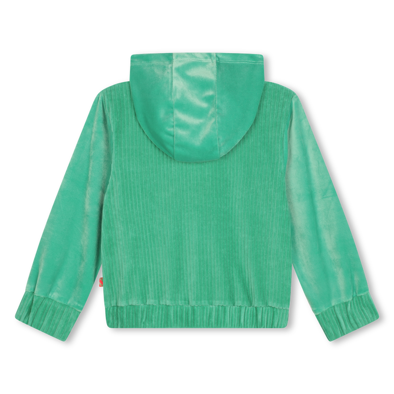 Fleece hooded cardigan BILLIEBLUSH 
                        GIRL