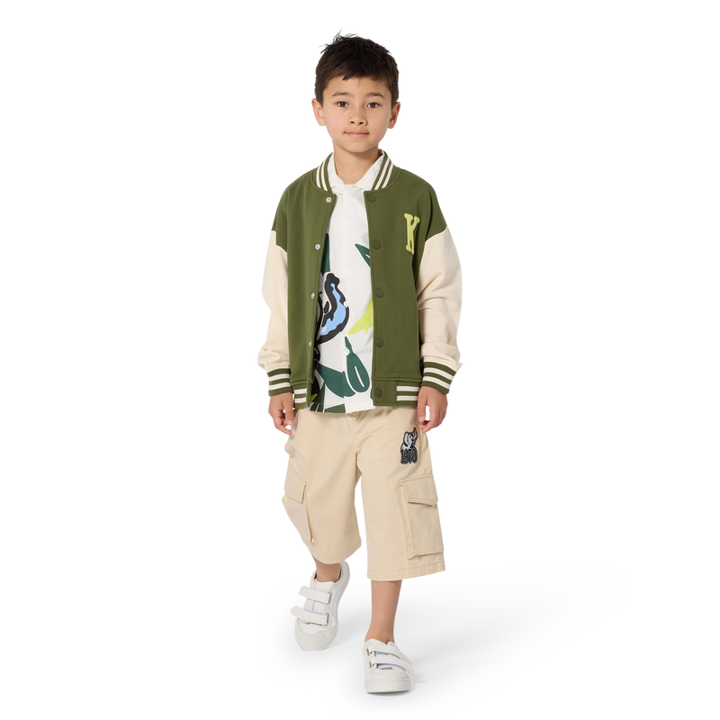 JOGGING SWEATSHIRT WITH ZIP CLOSURE KENZO KIDS 
                        BOY