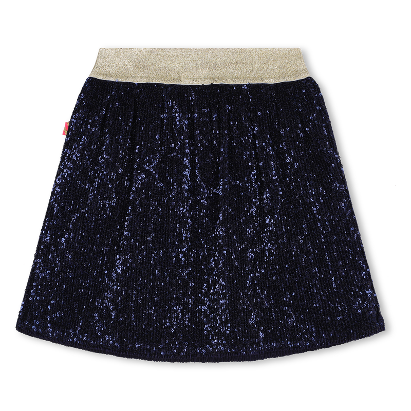 Pleated sequinned skirt BILLIEBLUSH 
                        GIRL