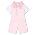 Short panelled romper BOSS 
                    GIRL