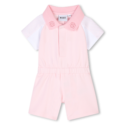 Short panelled romper BOSS GIRL