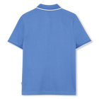 Plain cotton piqu&eacute; polo shirt BOSS 
                    BOY
