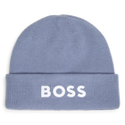 Knitted beanie, LAVENDER BLUE, hi-res