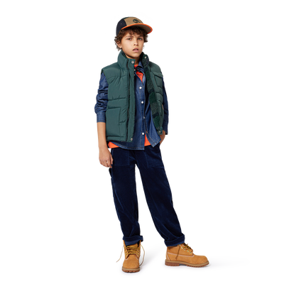 Long-sleeved denim shirt TIMBERLAND BOY