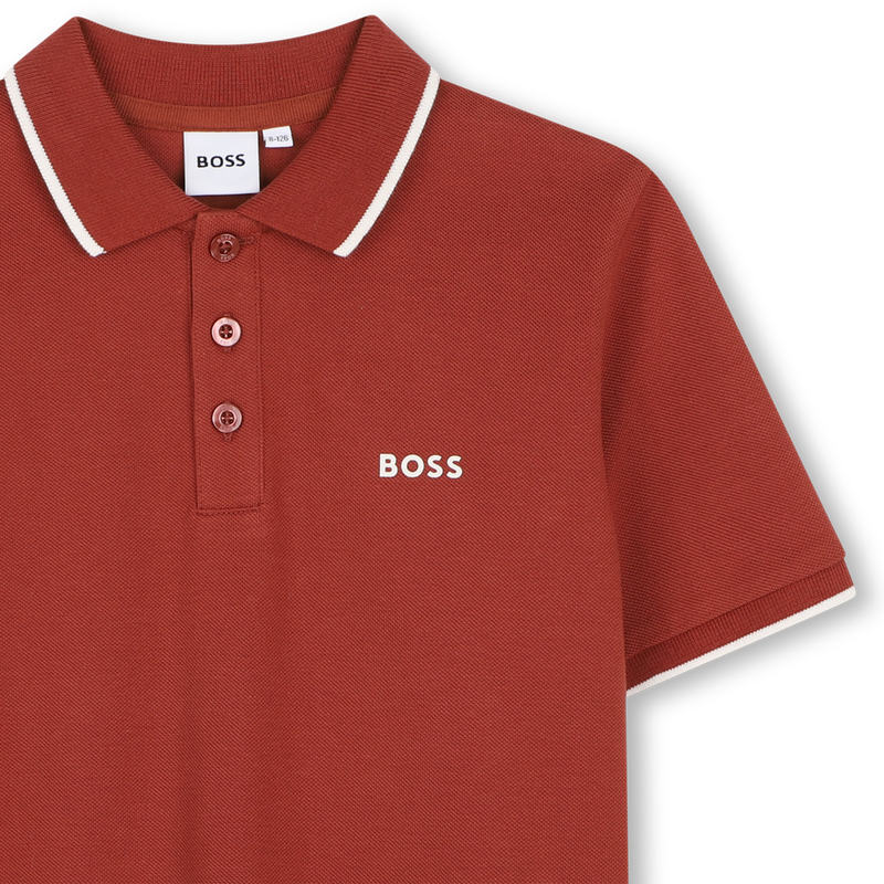 Short-sleeved polo shirt BOSS 
                        BOY