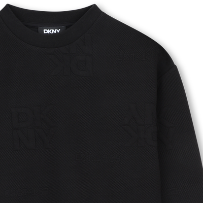 FLEECE SWEATSHIRT DKNY UNISEX