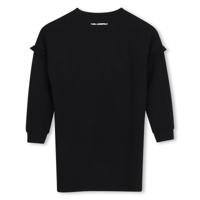 Long Sleeve Dress KARL LAGERFELD KIDS GIRL