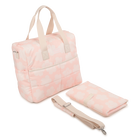 Quilted diaper bag in printed poplin KENZO KIDS 
                    UNISEX