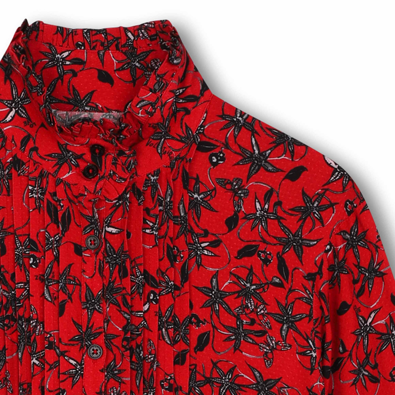 Patterned shirt dress ZADIG & VOLTAIRE 
                        GIRL