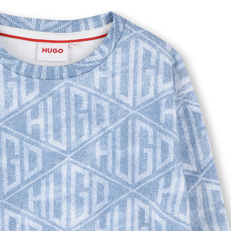 Fleece sweatshirt HUGO 
                        BOY