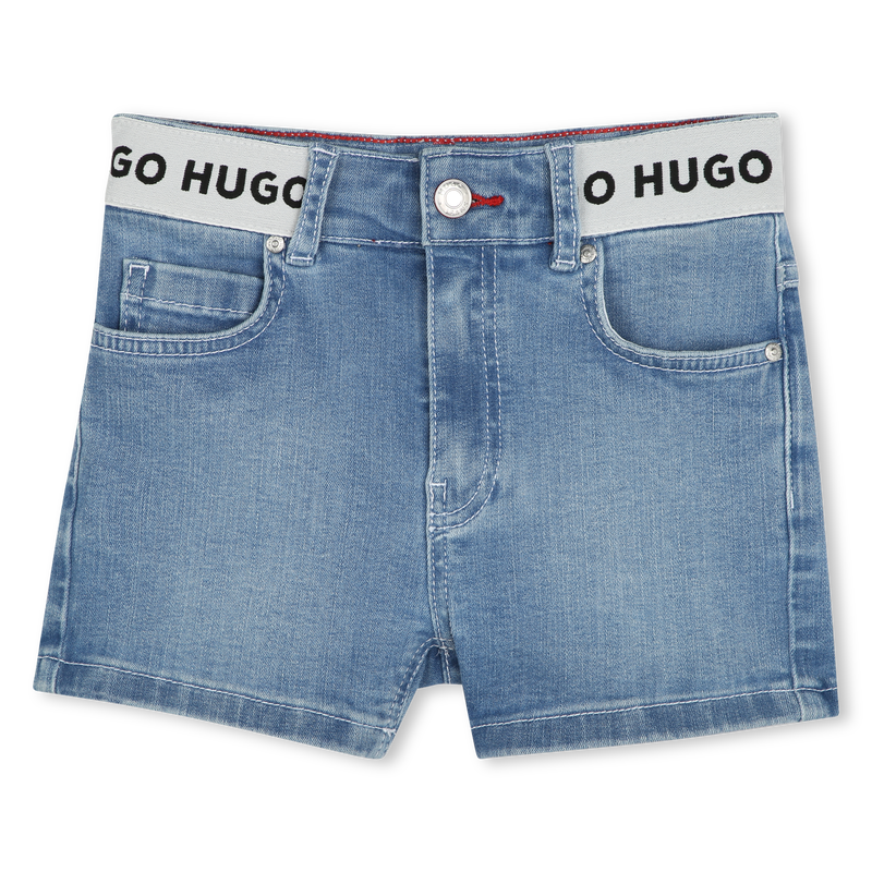 Denim shorts with pockets HUGO 
                        GIRL