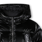 Hooded down jacket MICHAEL KORS 
                    GIRL