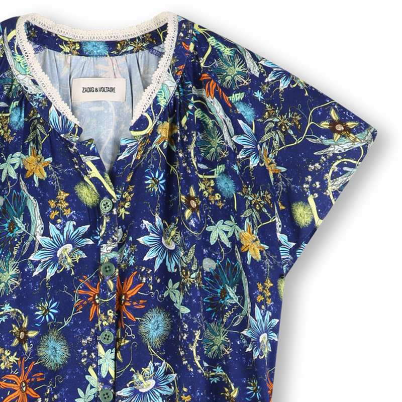 SHORT PRINTED DRESS ZADIG & VOLTAIRE 
                        GIRL