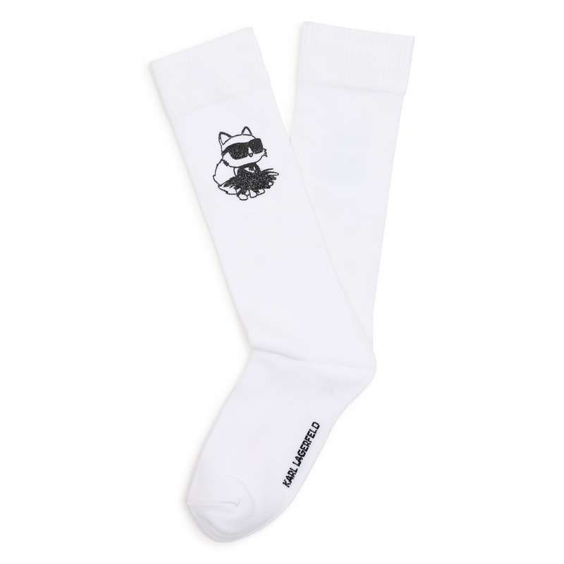 Mid-calf socks KARL LAGERFELD KIDS 
                        GIRL