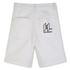 Bermuda shorts with pockets KARL LAGERFELD KIDS 
                    BOY