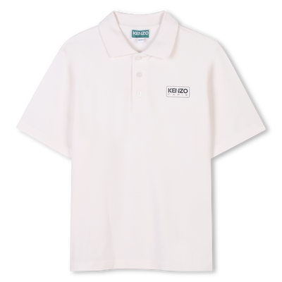 Polo shirt with logo motif KENZO KIDS BOY