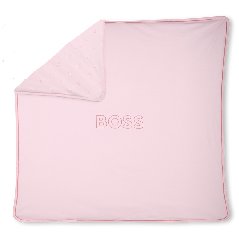 Cotton blanket BOSS 
                        UNISEX
