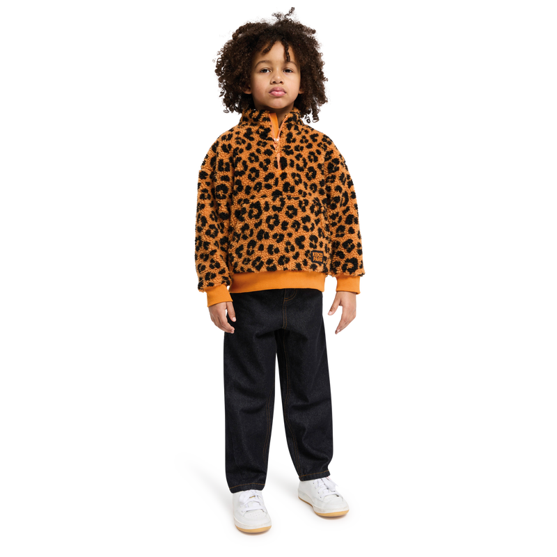 Zip-neck sweatshirt KENZO KIDS 
                        UNISEX