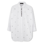Long-sleeved shirt-dress KARL LAGERFELD KIDS 
                    GIRL