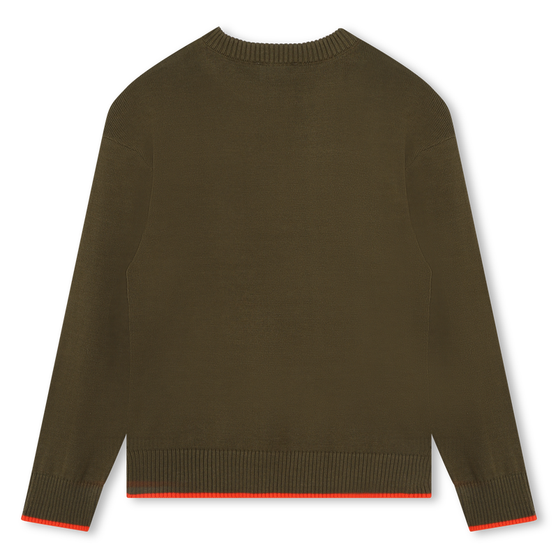 Knitted cotton jumper TIMBERLAND 
                        BOY