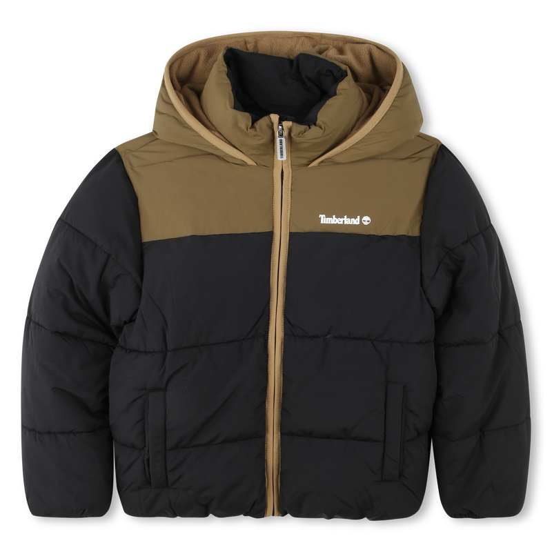 Water-repellent logo parka TIMBERLAND 
                        BOY