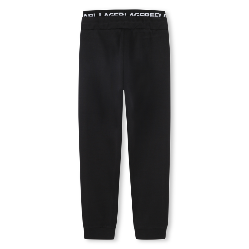 Jogging bottoms with pockets KARL LAGERFELD KIDS 
                        BOY