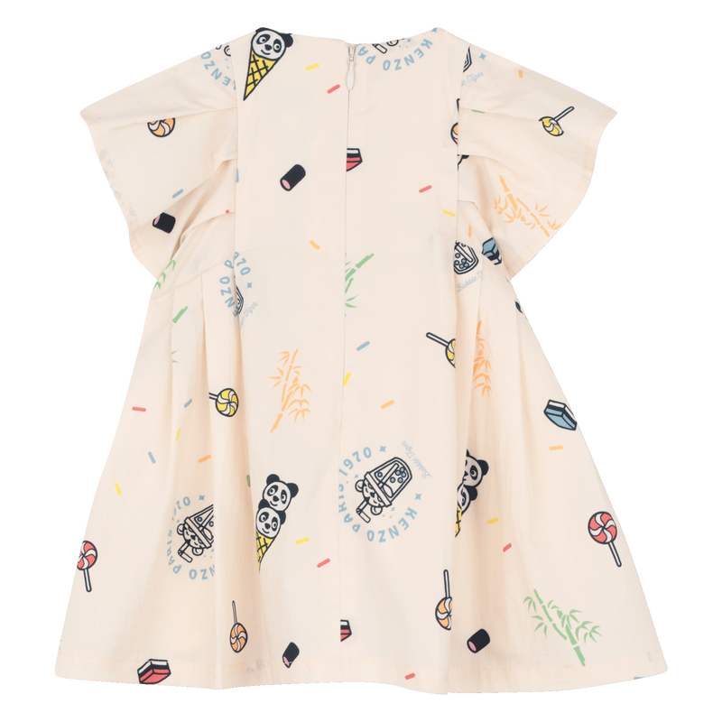 POPLIN DRESS KENZO KIDS 
                        GIRL