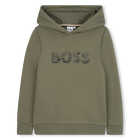 Hoodie, GREEN, hi-res