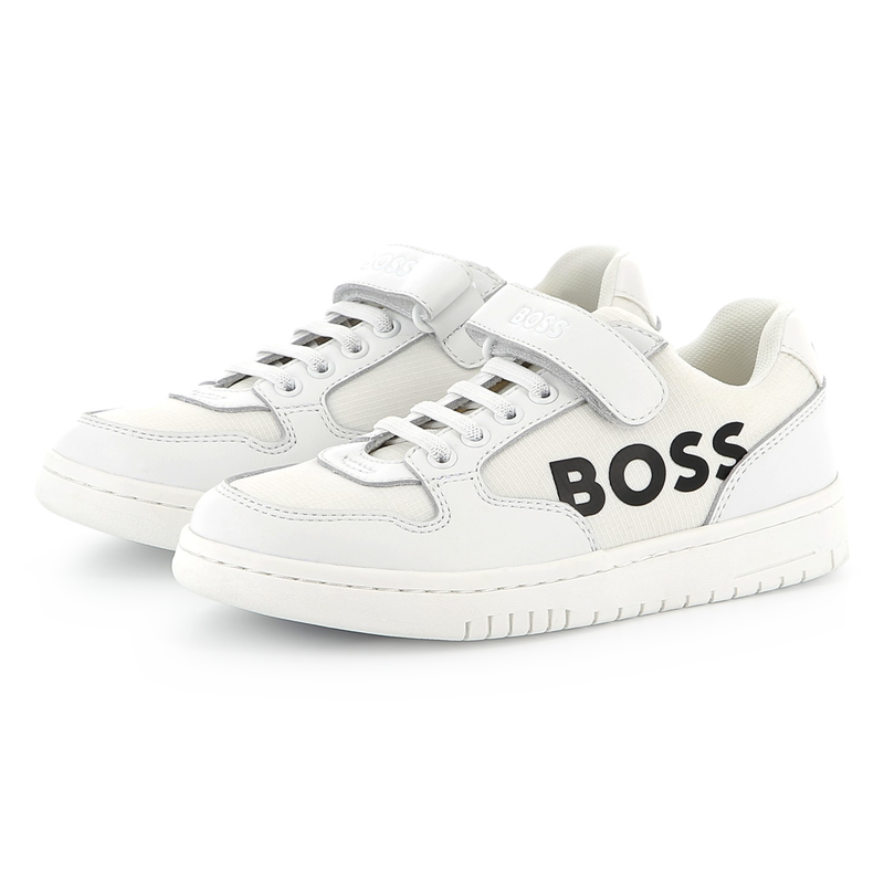 Laced hook-and-loop trainers BOSS 
                        BOY