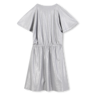 Silver sequined jersey dress DKNY 
                    GIRL