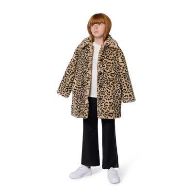 Long fleece coat SONIA RYKIEL GIRL