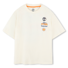 Loose mountain-print T-shirt TIMBERLAND 
                    BOY