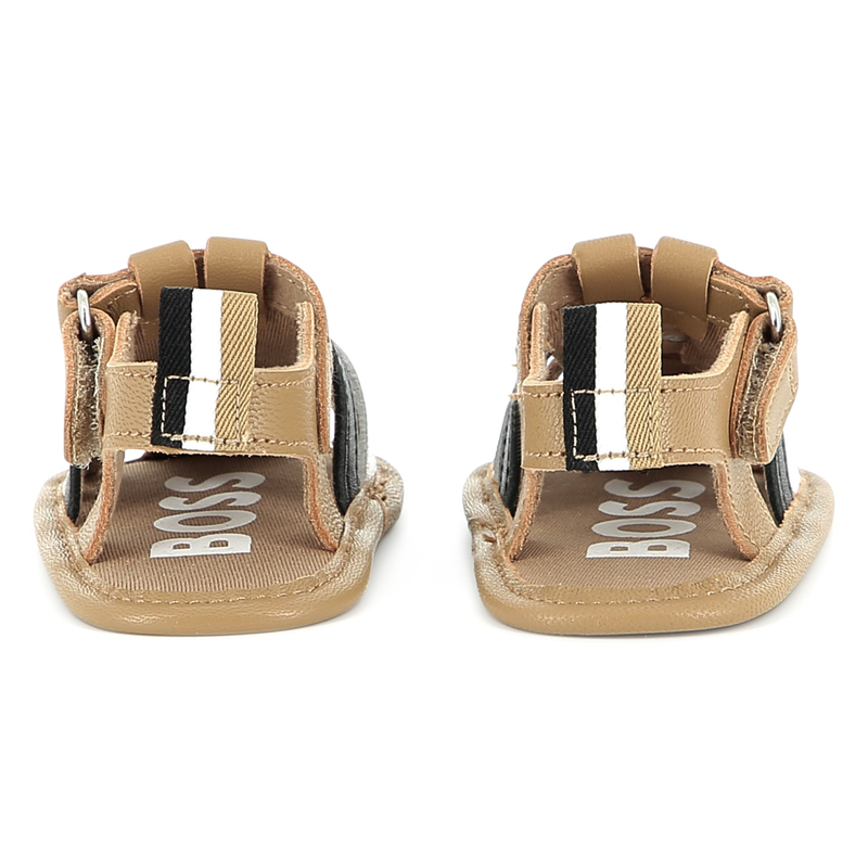 Hook-and-loop strap sandals BOSS 
                        BOY