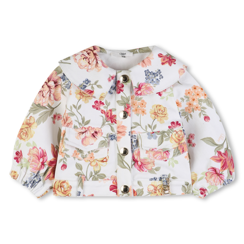FLORAL PRINT JACKET CHLOE 
                        GIRL