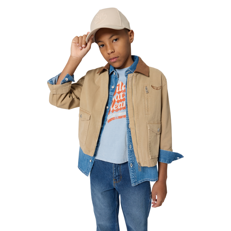 Cap with embroidery TIMBERLAND 
                        BOY