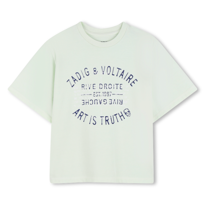 SHORT-SLEEVED T-SHIRT ZADIG & VOLTAIRE 
                        BOY