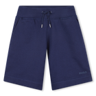 Fleece Bermuda running shorts HUGO 
                    BOY