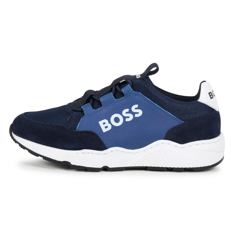 Elasticated lace-up trainers BOSS 
                        BOY