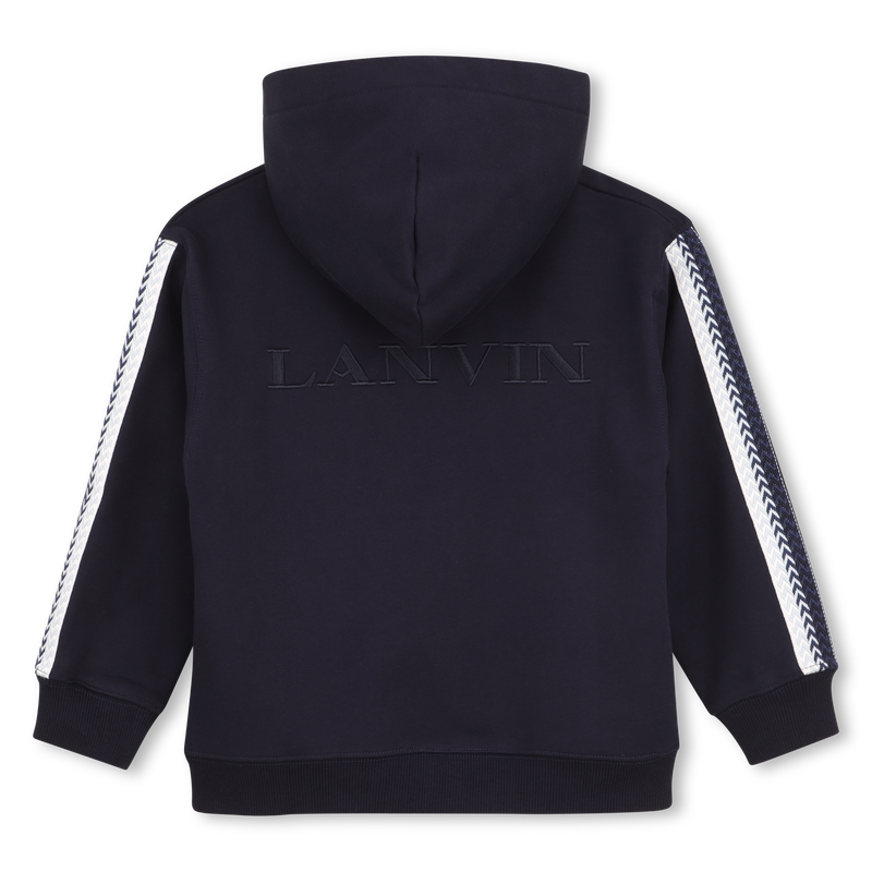ZIP-UP HOODIE LANVIN 
                        BOY