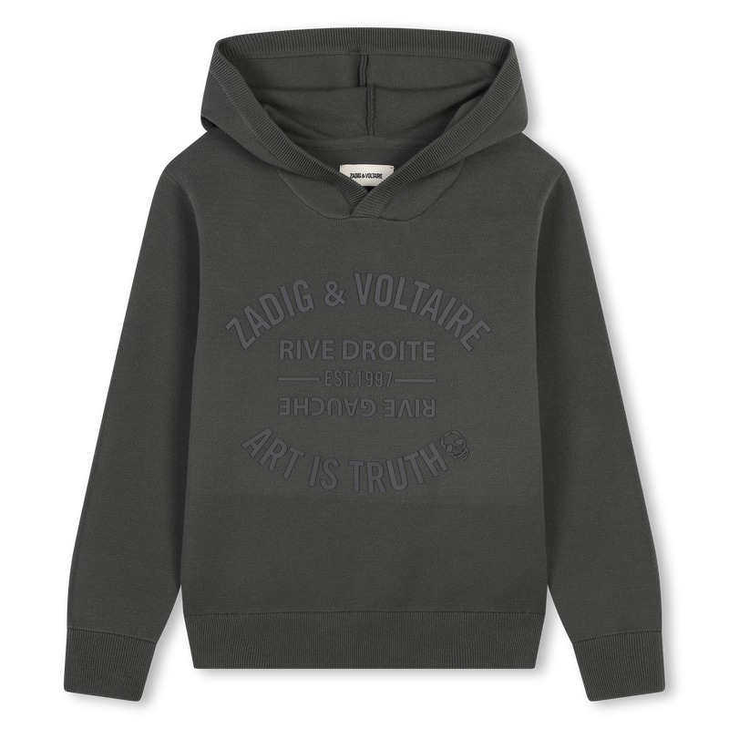 Knitted jumper with hood ZADIG & VOLTAIRE 
                        BOY