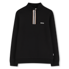 Zip-up stand-up sweatshirt BOSS 
                    BOY