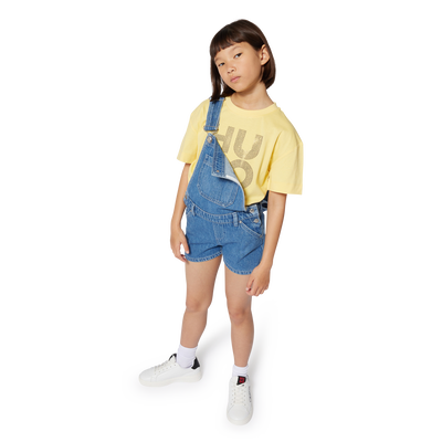 Short denim dungarees HUGO GIRL