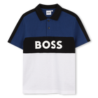 SHORT SLEEVE POLO BOSS 
                    BOY