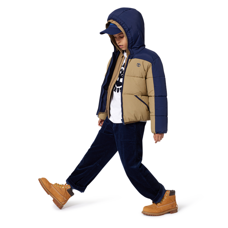 Hooded jogging cardigan TIMBERLAND 
                        BOY