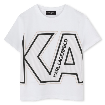 Short-sleeved T-shirt KARL LAGERFELD KIDS BOY