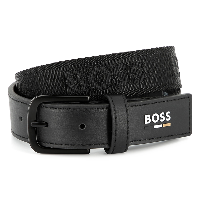 Leather belt BOSS 
                        BOY